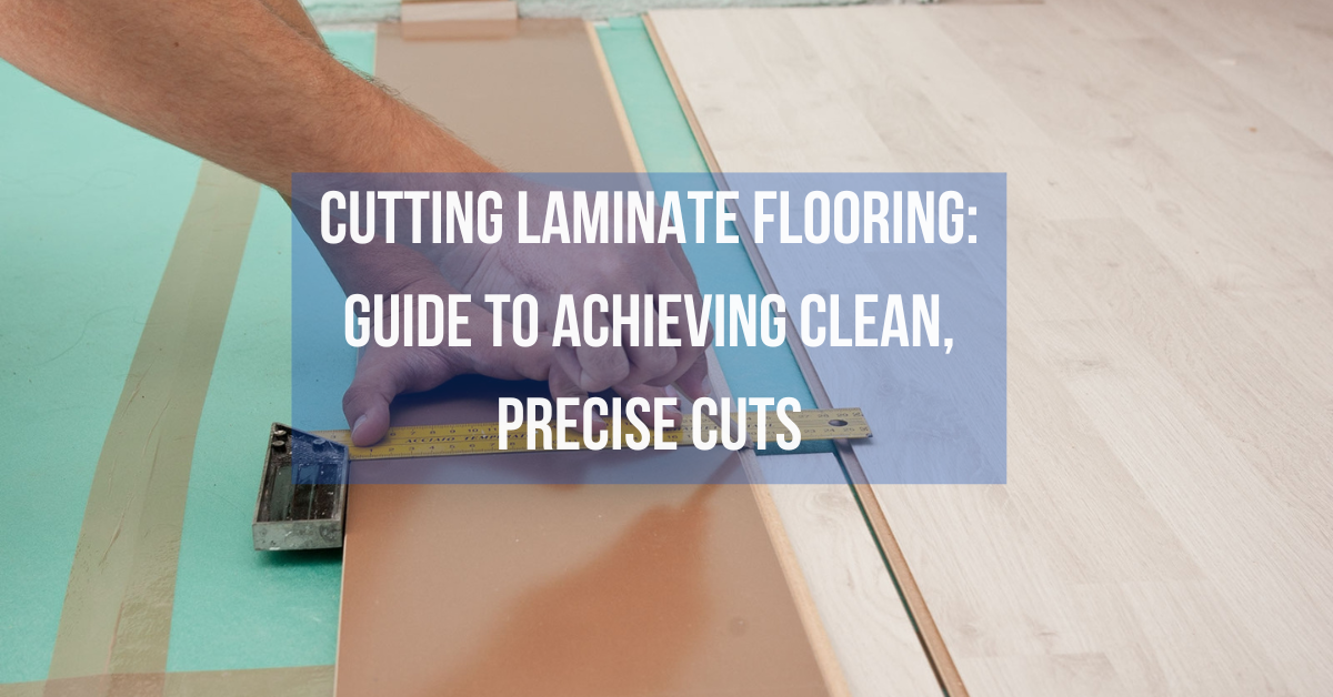 cutting laminate flooring