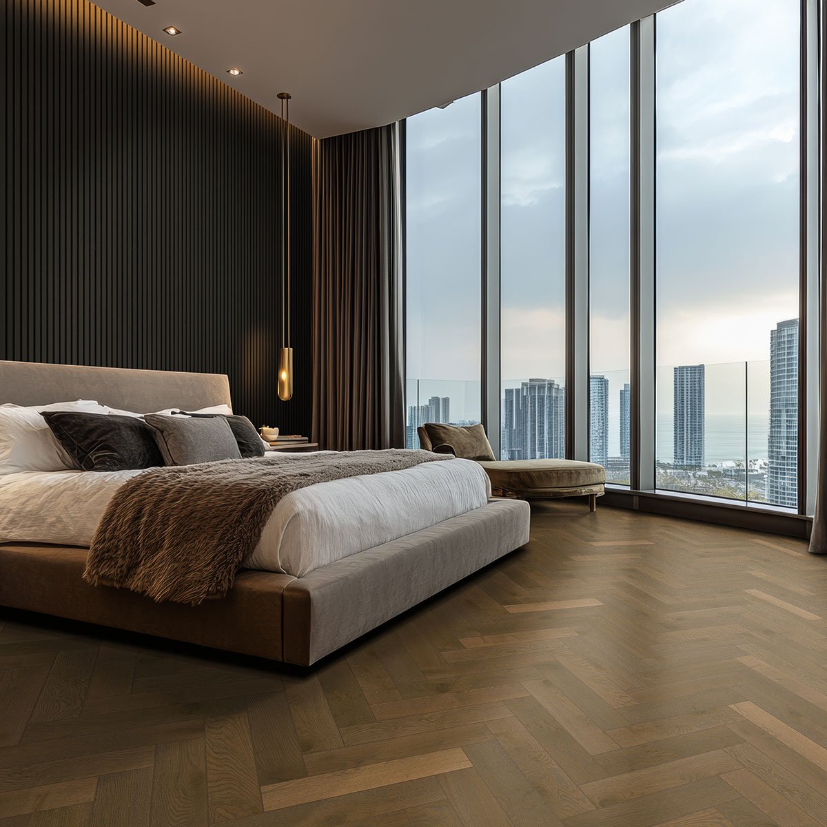 Wayland Herringbone Engineered Hardwood Flooring - Image 13