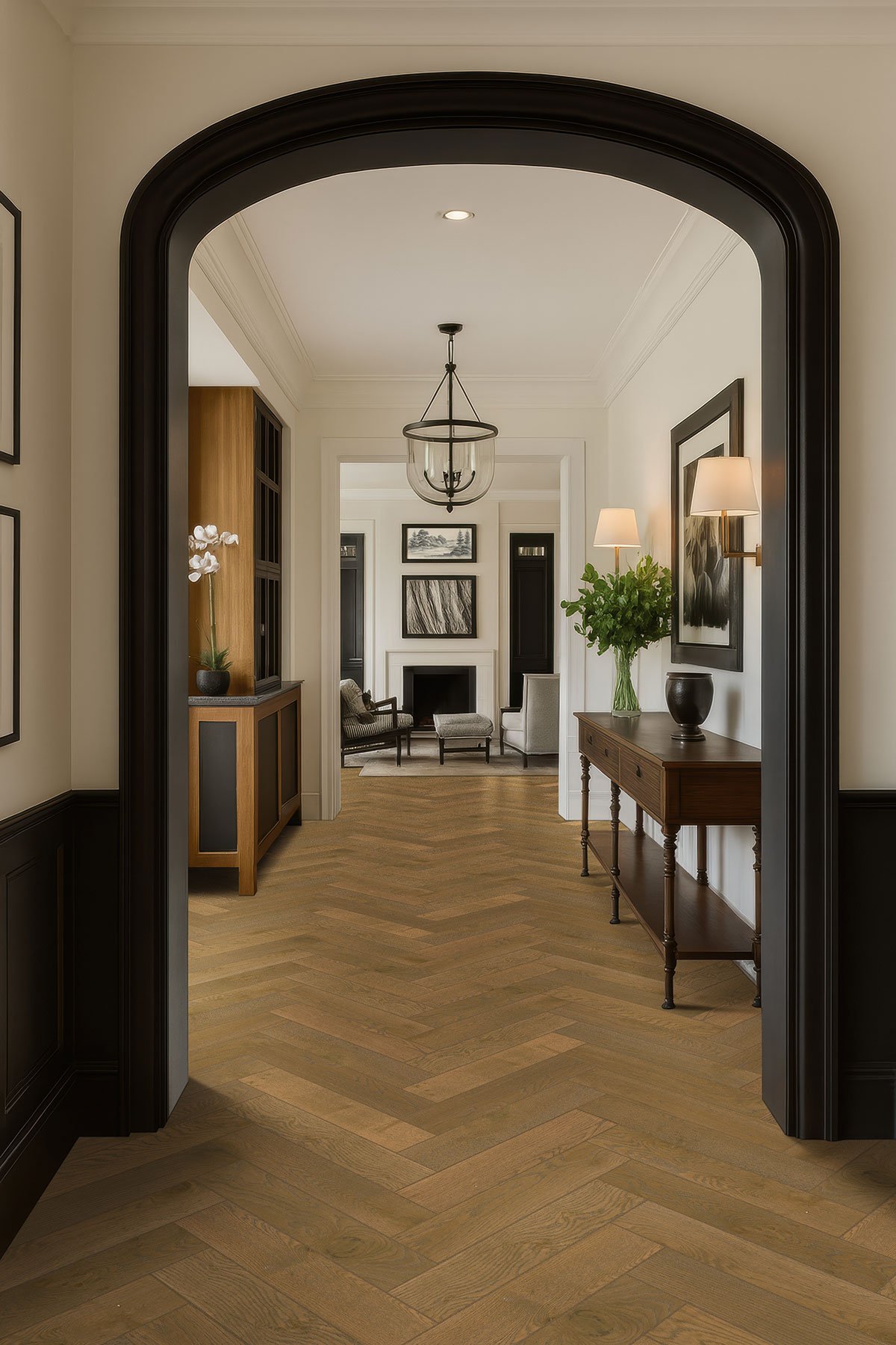 Wayland Herringbone Engineered Hardwood Flooring - Image 14