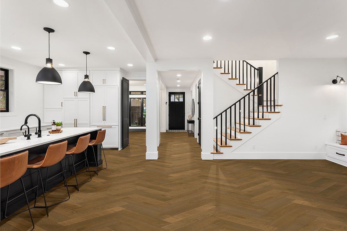 Wayland Herringbone Engineered Hardwood Flooring - Image 16