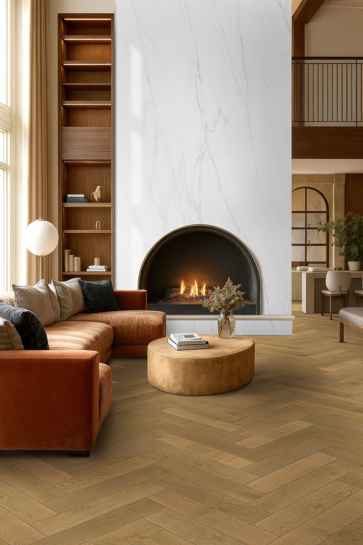 Wayland Herringbone Engineered Hardwood Flooring - Image 18